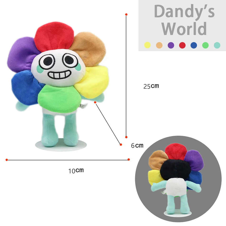 Dandy's World 봉제 인형, 귀여운 Dandy World 스크랩, 박제 공포 게임, Goob Pebble 봉제 인형, 부드러운 베개 인형, 어린이 선물
