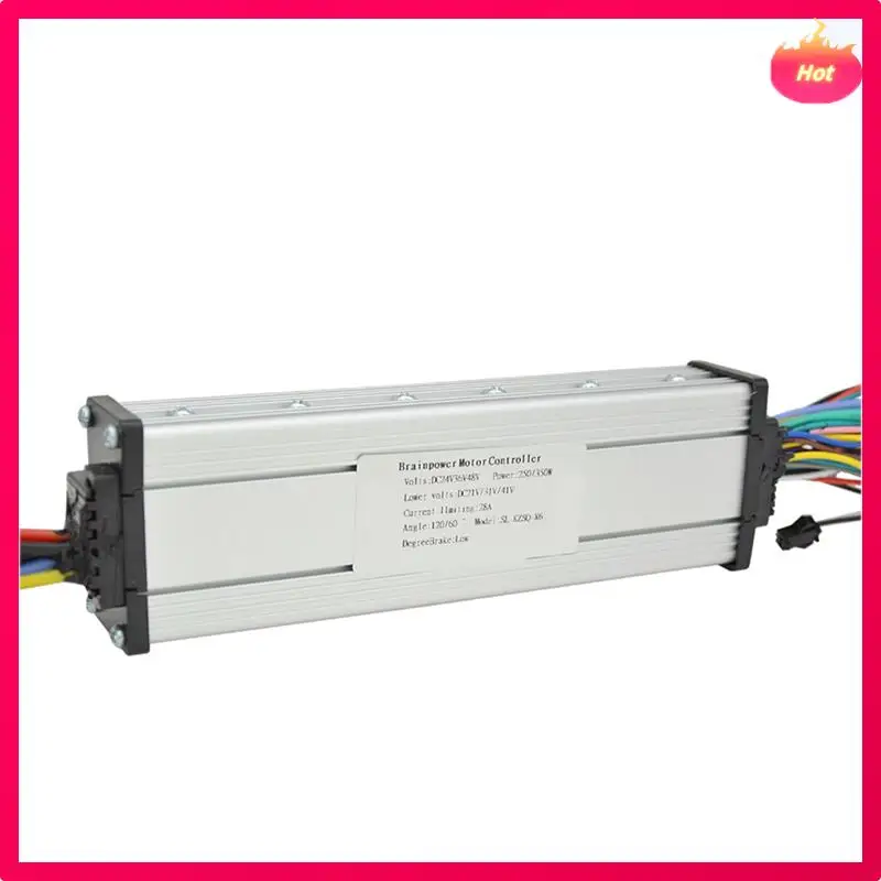 

Многофункциональный электрический велосипед, 250 Вт/350 Вт, контроллер бесщеточного двигателя, 24 В/36 В/48 В, плата управления двигателем постоянного тока с двойным приводом