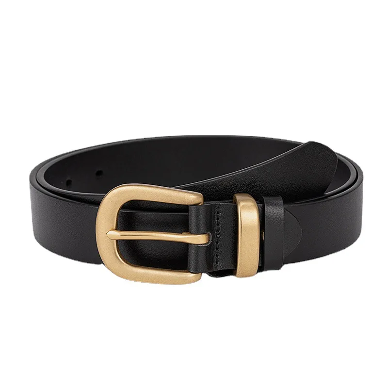 

2.8cm Fashionable women's leather belt