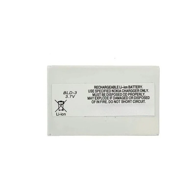 3.7V 800mAh BLD-3 High Quality Mobile Phone Battery for Nokia 7250 I6260 6200 6610 6610i 7250i 210 2100 3300 6220 6610