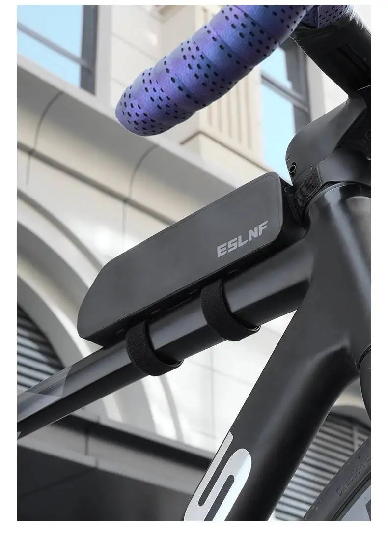 ESLNF Tragbare Vollständig Wasserdichte Vorderrahmen-Fahrradtasche Aufbewahrung MTB Rennrad Oberrohr-Fahrradtaschen – Detail 13