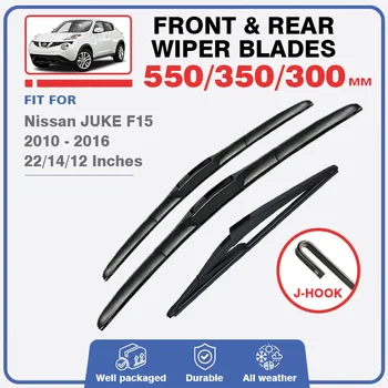 מגב קדמי אחורי עבור ניסאן JUKE F15 2010 - 2016 חלון מסננת חלון רכב אביזרים 2011 2012 2013 2014 2015