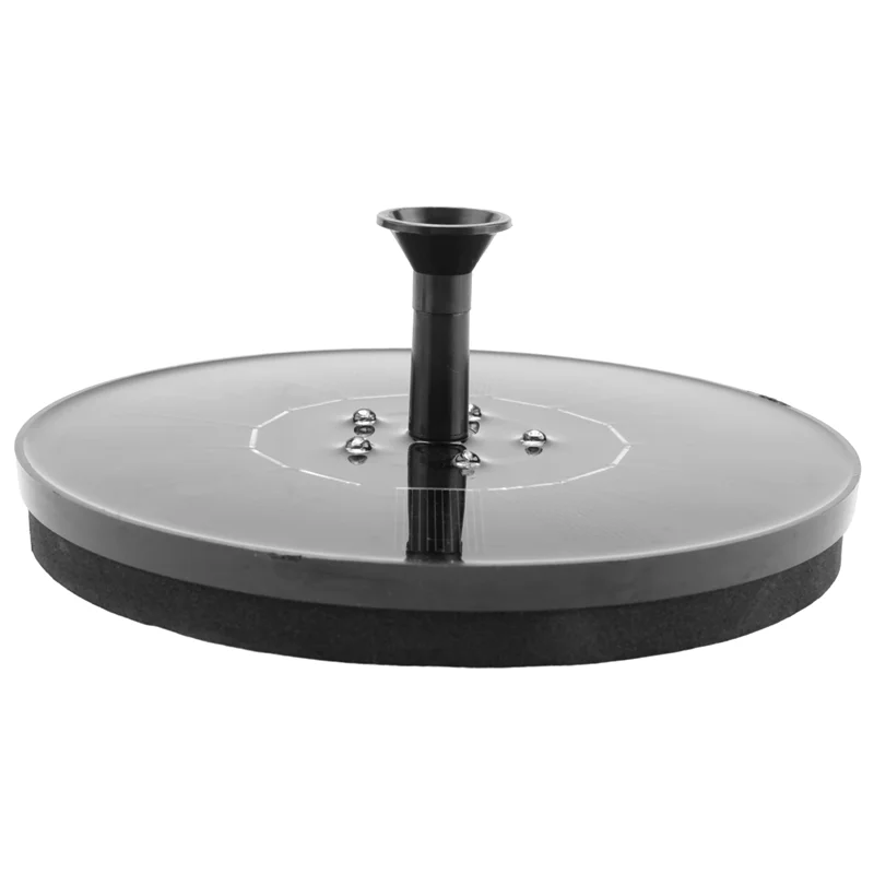 Fontana PB-Solar Fontane da bagno per uccelli ad energia solare da 3 W con fiore, Fontana solare per acqua all'aperto