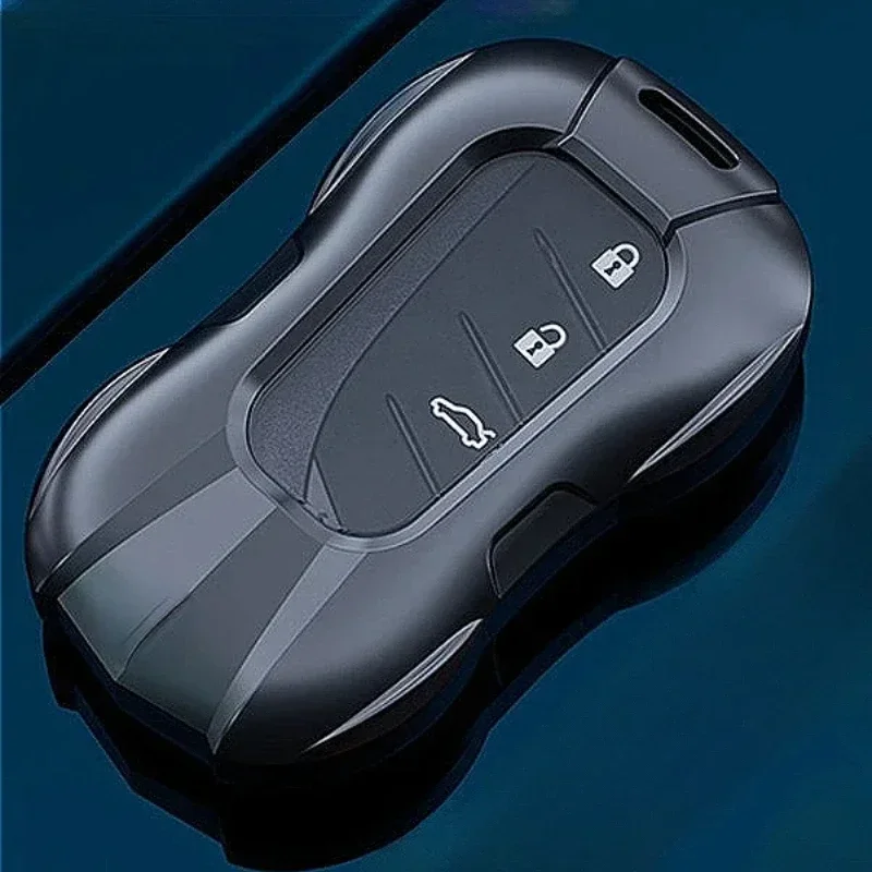 

For Lexus Rx450 ES200 RX300 NX200 UX260 Zinc Alloy Temperament Silver Car Key Case Keyless Cover Key Shell Car Accessories