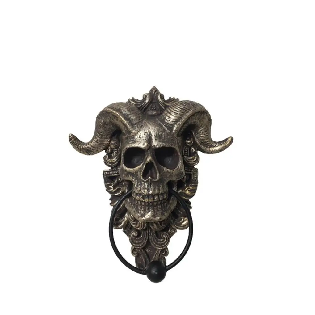 Demon Door Knocker Outdoor Hanging Decor Doors Decorations Hardware Ornaments