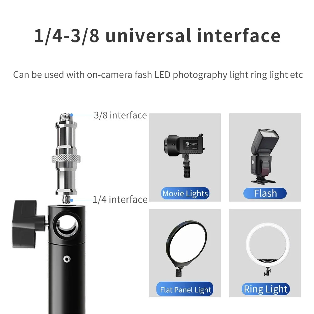 Support de projecteur à bras de flèche mural lourd, 170cm 135cm, pour Studio de photographie, boîte à lumière, anneau lumineux vidéo stroboscopique