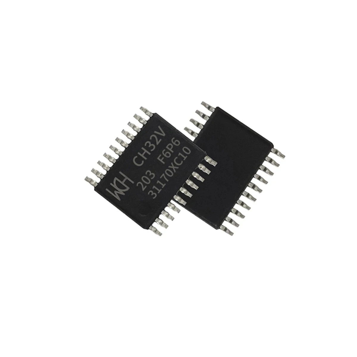 CH32V203 CH32V203C8T6 CH32V203C8U6 CH32V203G8U6 MCU 32-bit RISC-V 144MHz 2*USB touchkey CAN 10pcs/lot