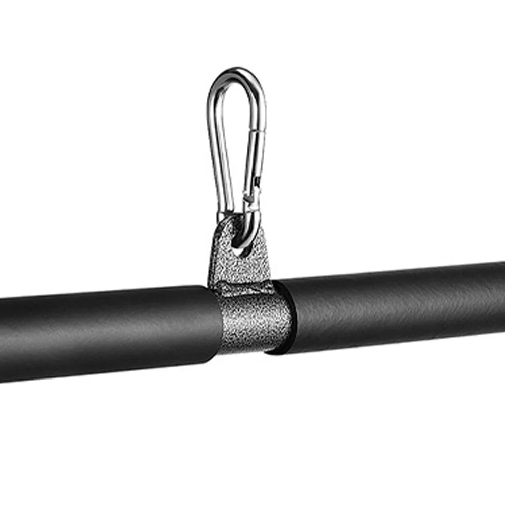 

2Pcs Pull Rope Muscle Trainer Short Pull Bar Home Gym Workout Equipment Bicep Triceps Fitness Accessories Lat Pulldown Cable