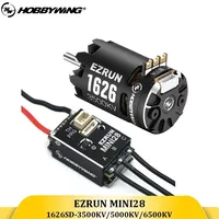Hobbywing EZRUN 1626 SD 3500 / 5000 / 6500KV Sensored Brushless Motor with MINI28 30A ESC For 1/28 GL Racing/Drift Car