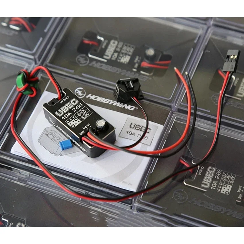 HobbyWing V2 Full Waterproof UBEC Voltage Regulator Module 2~6S 6/7.4/8.4V 10A Rc Car Voltage Regulator Module