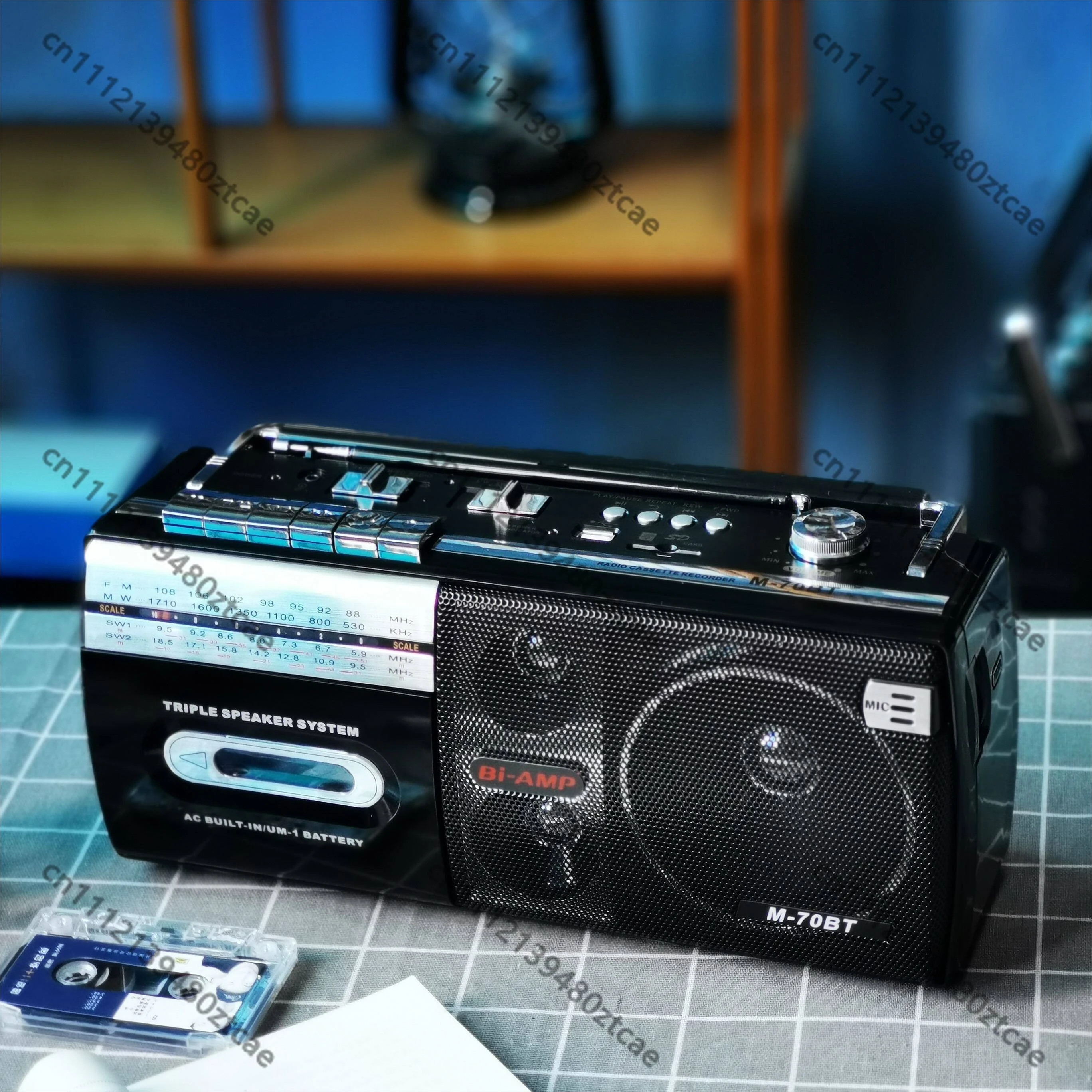 New Cassette Recorder Radio For Elderly Bluetooth Card All-in-one Audio Speaker