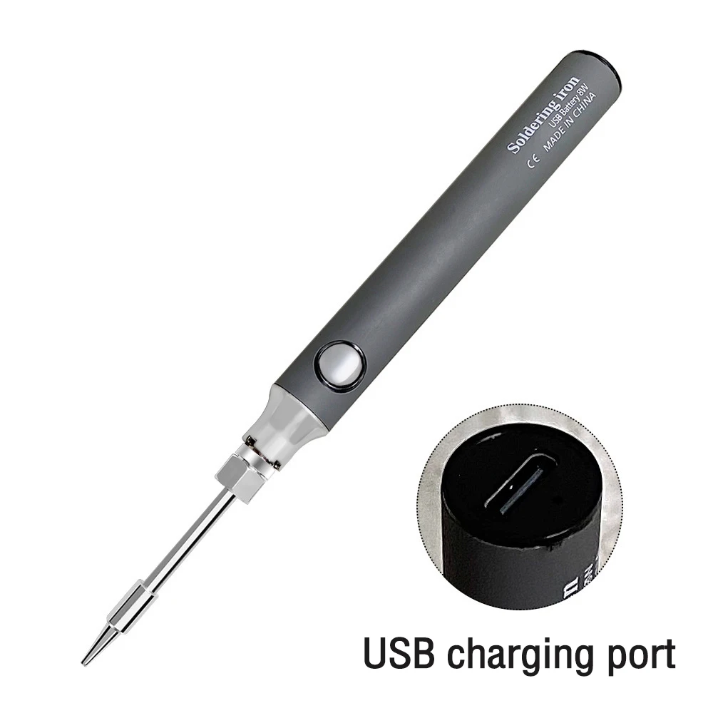 Wireless Charging Electric Soldering Iron Solder Iron USB 5V 8W Fast Charging lithium battery Portable Repair Welding Tools