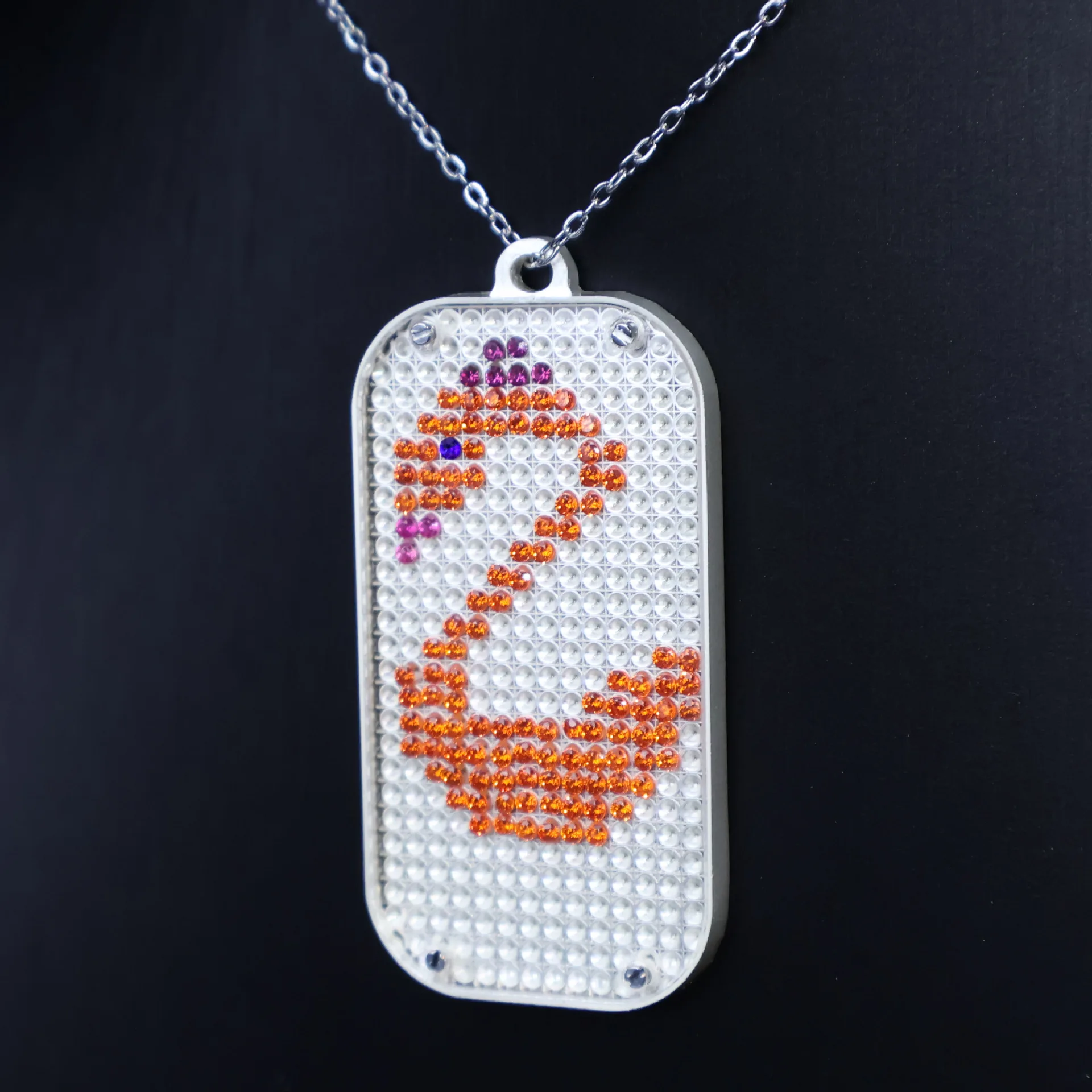 

1set Crystal Diy Charms Necklace Trendy Handmade Pendant Necklace for Jewelry Materials Party Gifts