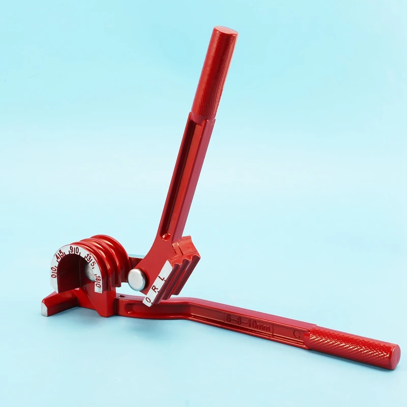 Alicates para doblar tubos de cobre, tubos de aluminio para tubos de aire acondicionado, adecuados para doblador de tubos manual de 6 mm, 8 mm y 10 mm-A68X