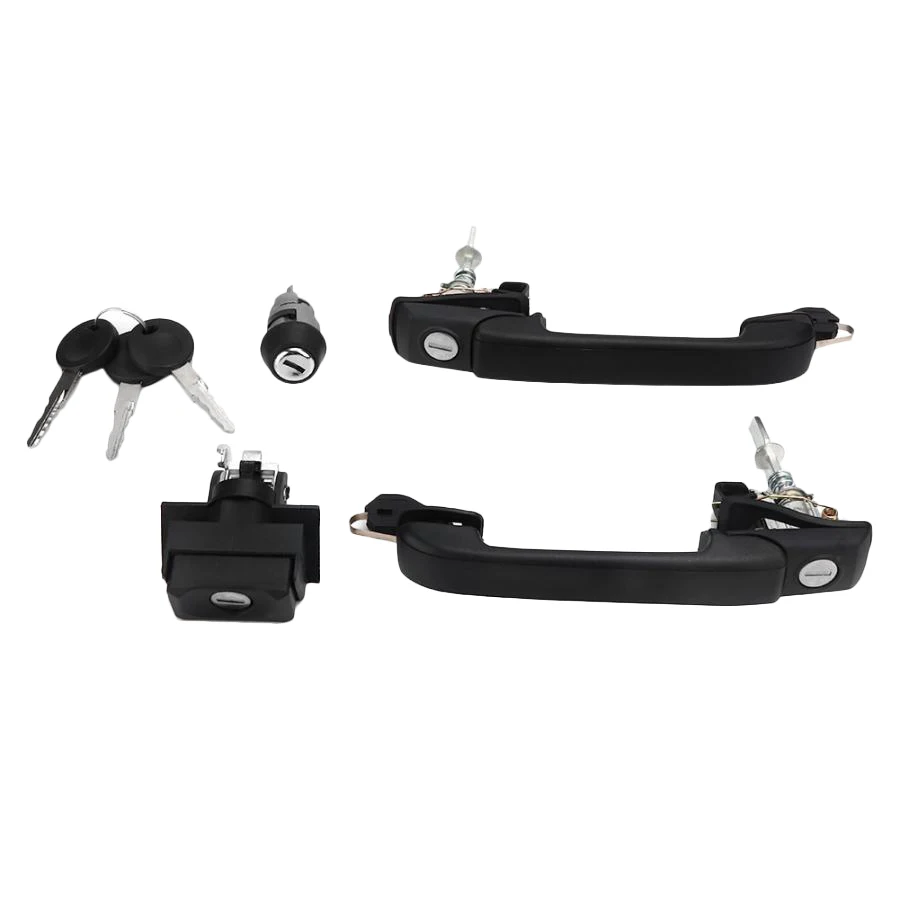 

Car Door Locking System Lock Set Door Handle Lock Kit Fits For Golf Mk3 1H0837207B 1H0905855A 1H6827571A 1H0898081