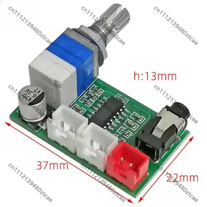 Dual Channel Mini PAM8403 Digital Amp Module Volume Adjustment Power Switch DIY Desktop Audio Speaker Refit Circuit Board
