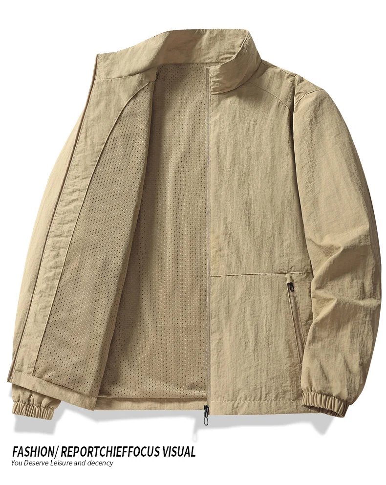 Neue Herbstkollektion: Herren-Baseballjacke, Outdoor-Sportjacke im lockeren koreanischen Stil, lässige Oberbekleidung. – Detail 12
