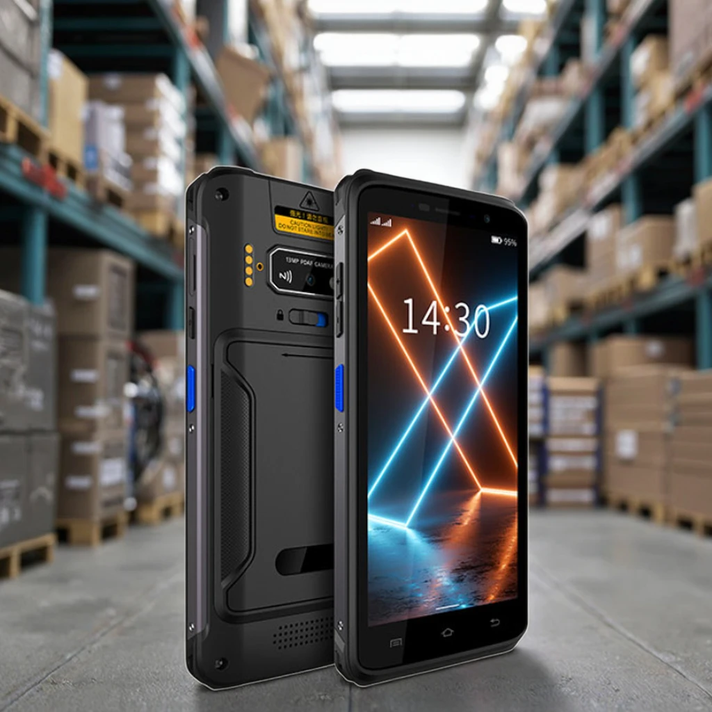 

Промышленный Android PDA-терминал со сканером штрих-кодов, 5,45 дюйма, портативное устройство для сбора данных, сканер 1D/2D кодов, процессор, в наличии