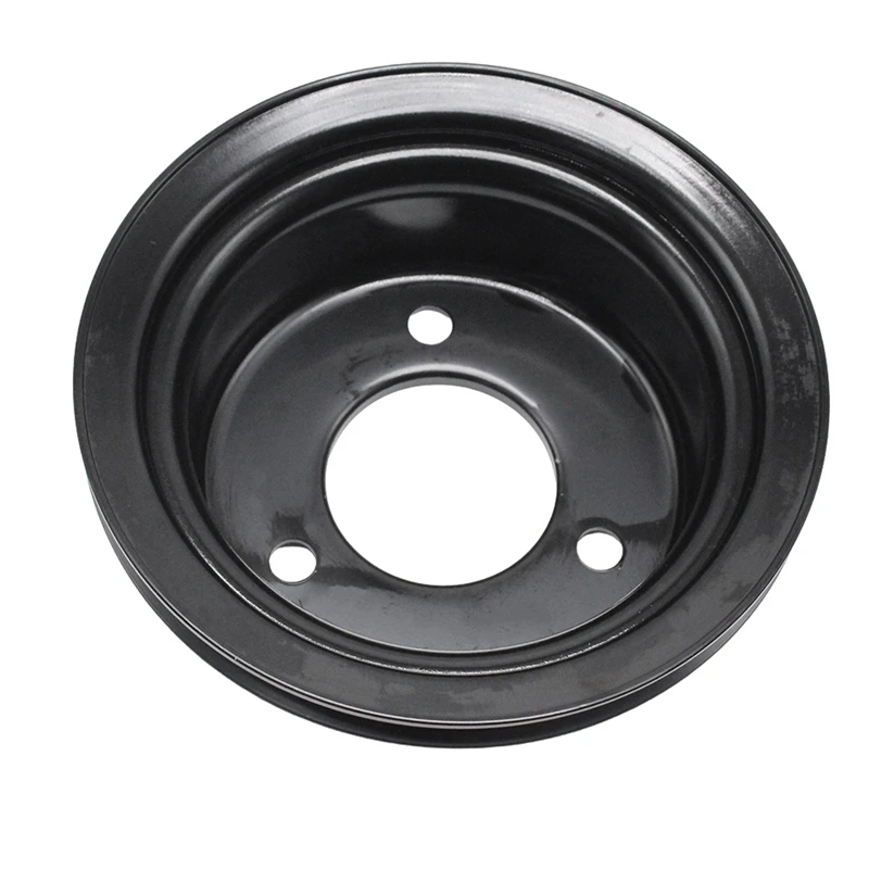 Super Sale Single 1 Groove Black Crankshaft Pulley for SB Ford 260/289 65-66