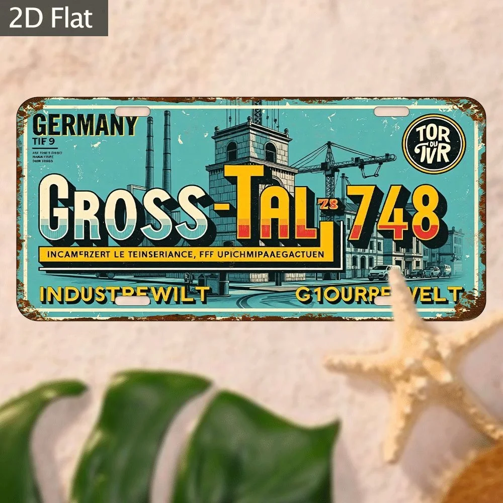 2D Flat, 2D Flat Vintage German 