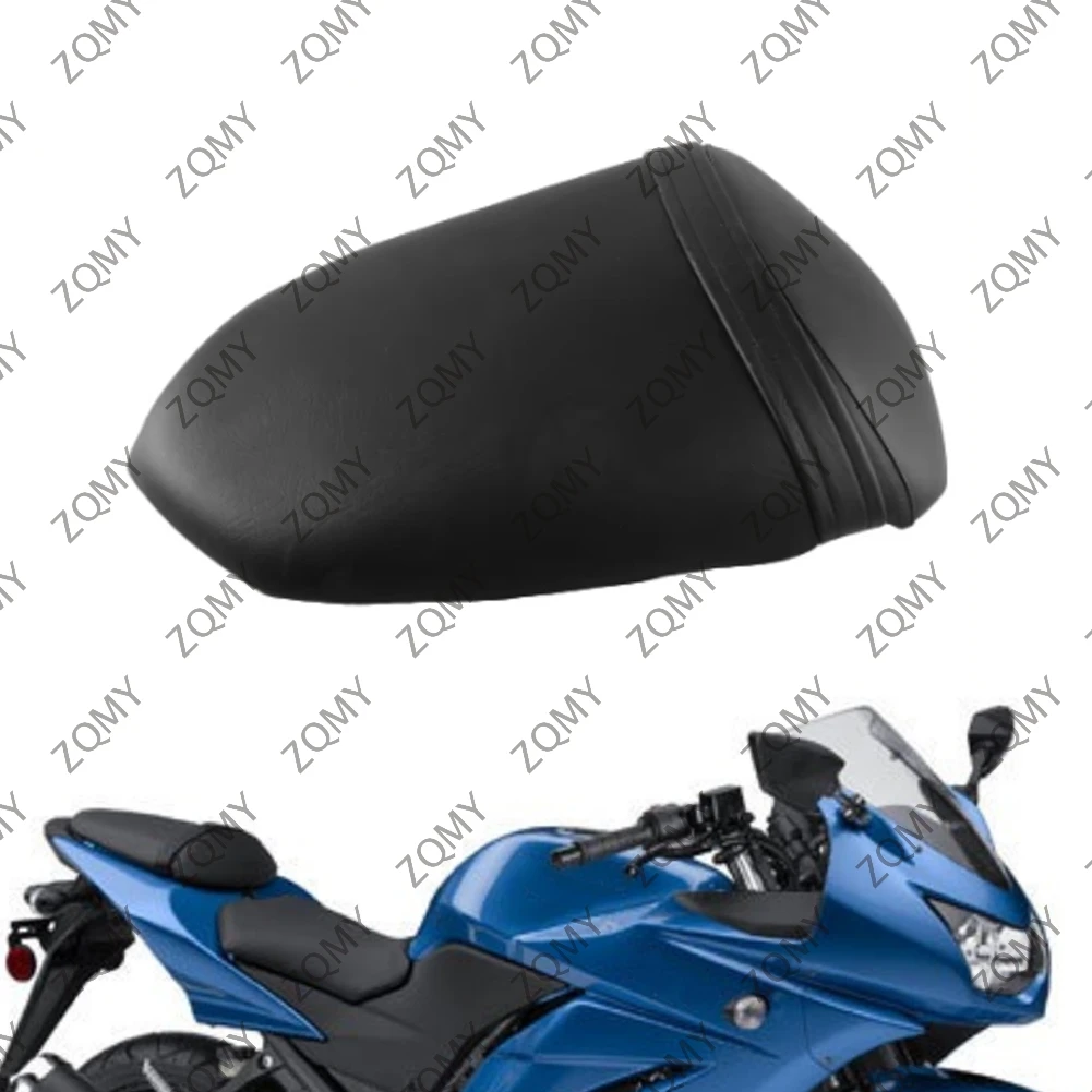 

Motorcycle Soft Rear Cushion Passenger Pillion Cover Seat For Kawasaki Ninja ZX250R 2008 2009 2010 2011 2012 Black