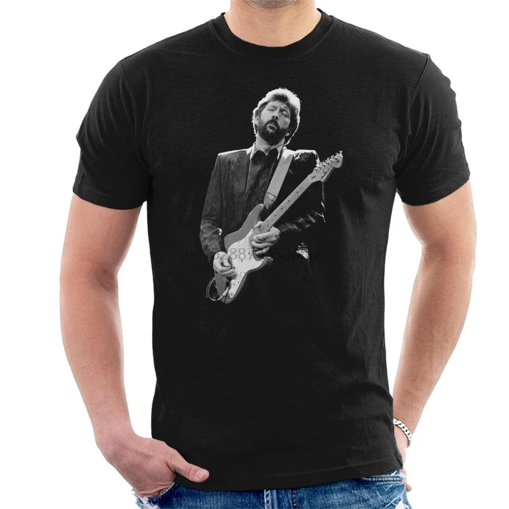 Eric Clapton Royal Albert 1987 Men T-Shirt Men Tee Shirt Tops Short Sleeve Cotton Fitness T Shirts Top Tee Plus Size