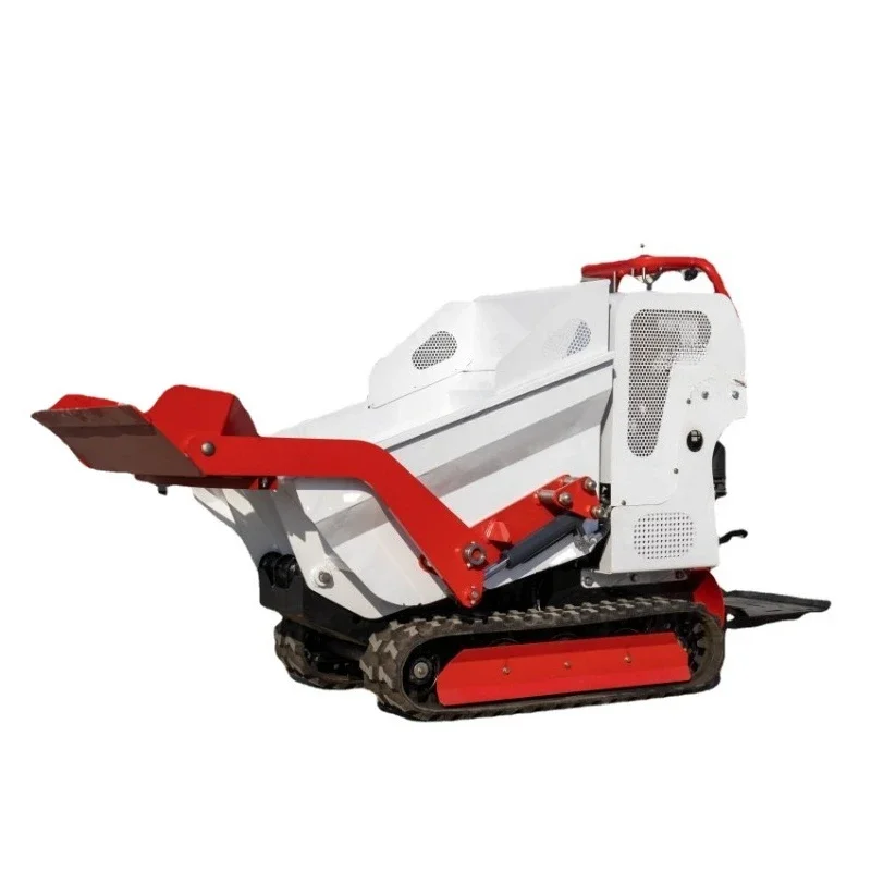 Mini Dump Truck HT500 Small Tracked Truck,  Engine Tracked Transporter