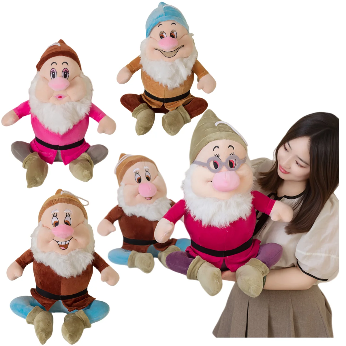 

Плюшевая игрушка «Маленький старый волшебник» из мультфильма «Семь гномов»: Док, Груминг, Фейри, Слипи, Снизи, Башмэл, Допи — сказочные персонажи, игрушки-подушки, подарок для детей
