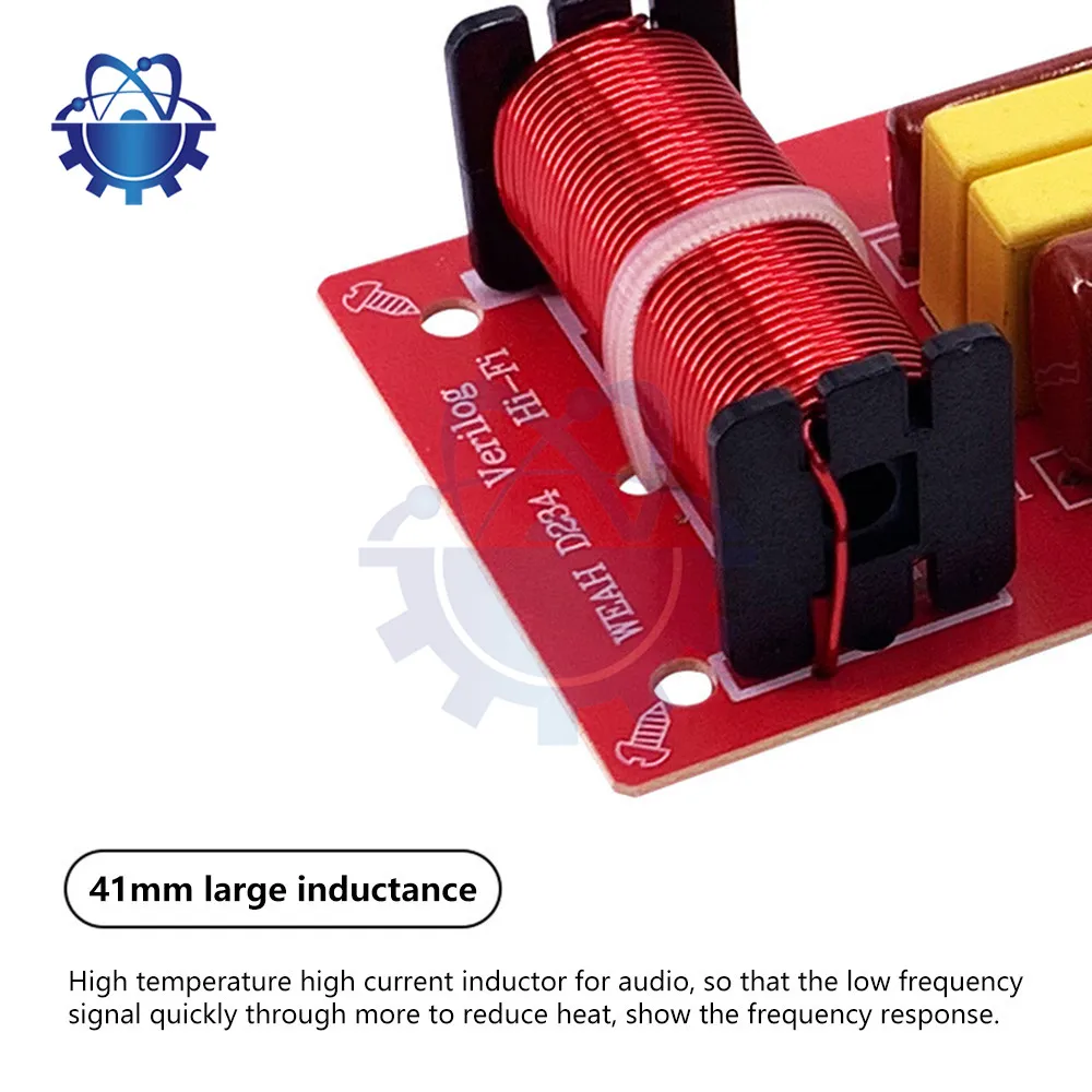 Luidspreker Frequentie Divider Board 2 Way Treble Bas Hifi Audio Crossover Filter Frequency Distributeur Diy Module