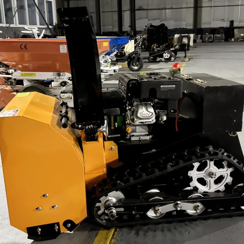 ประสิทธิภาพสูงอัตโนมัติขนาดเล็กไถหิมะในครัวเรือนแผนที่รีโมทคอนโทรลไถหิมะปีนเขาหุ่นยนต์ 45 °   ไถหิมะ