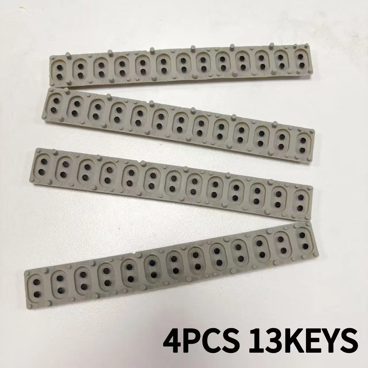 4PCS 13KEYS Rubber Stirps For Korg PA60 PA80 PA800 PA2X PA3X PA4X X2 X5 X5D Roland EP9 JV JX JW50 XP-50 PC160 PC180 PC200