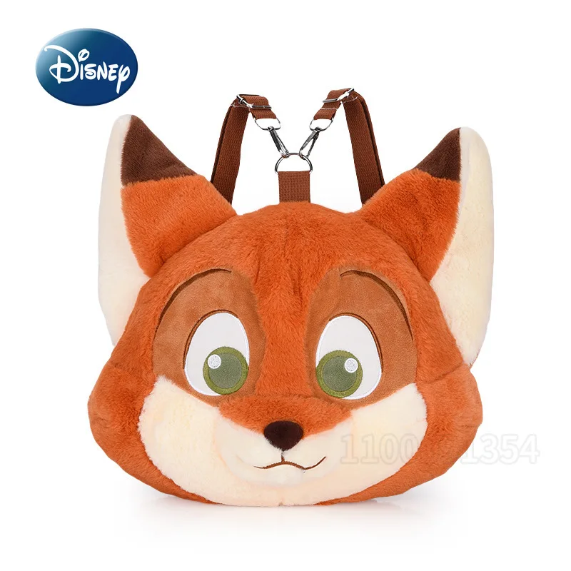 

Disney New Plush Backpack Cartoon Cute Women's Plush Backpack Fashion Trend 3D Large Capacity Casual Plush Women's Backpack