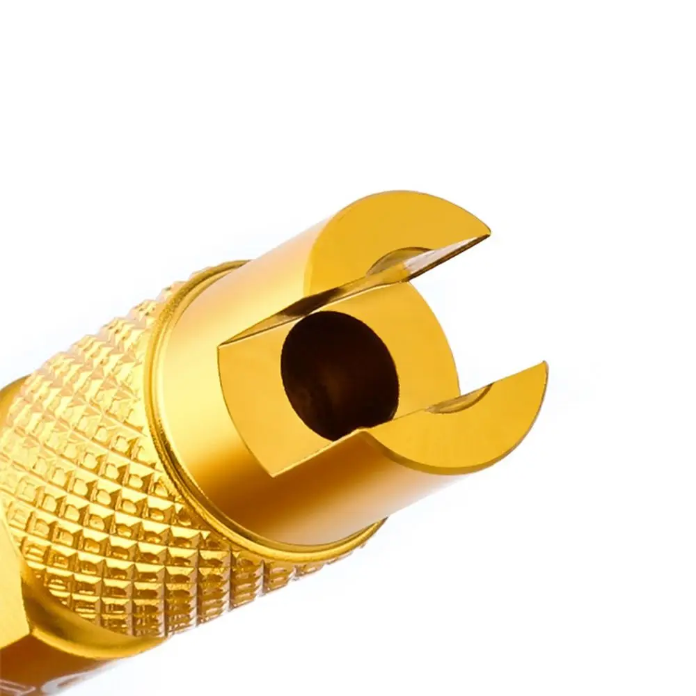 

Съемник сердечника клапана из алюминиевого сплава, двойная головка, аксессуары для велосипеда, гаечный ключ для установки клапана шины