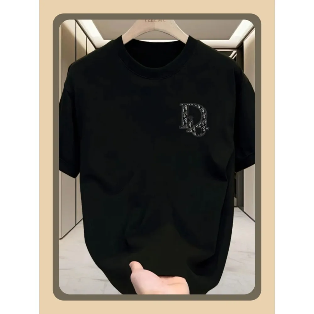 الجرافيك طباعة تي شيرت الرجال النساء عادية كم قصير طاقم الرقبة القطن المحملة العلامة التجارية الفاخرة الراقية للجنسين موضة Y2K القمم #1