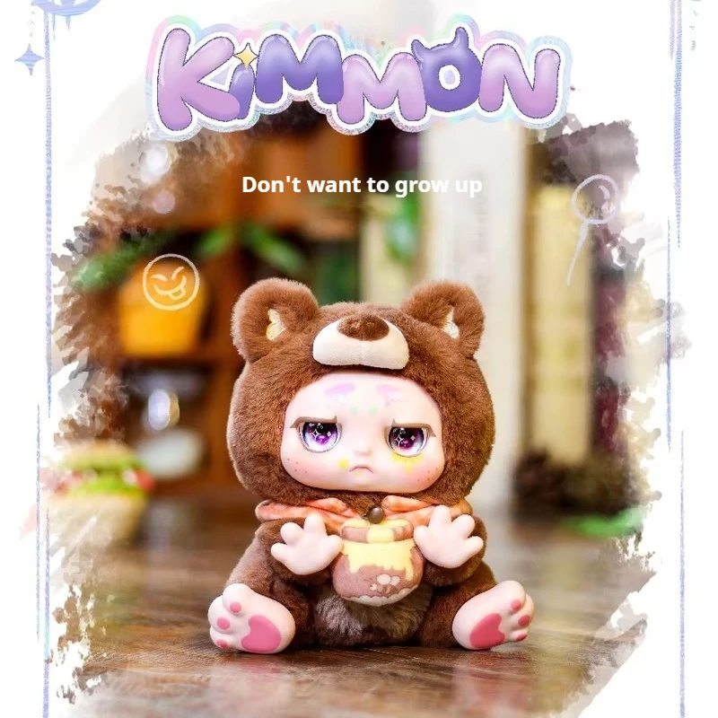 Kimmon Kawaii Strange Dream Creature Mimon Second Generation Wild Dream Blind Box Tide Play Tabletop Decoration Toy Gift Girl