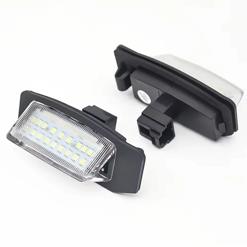 2Pcs 6000K White Car LED License Plate Light For Mitsubishi Outlander Eclipse Cross Lancer Galant Car-Styling Number Lamps - view 3