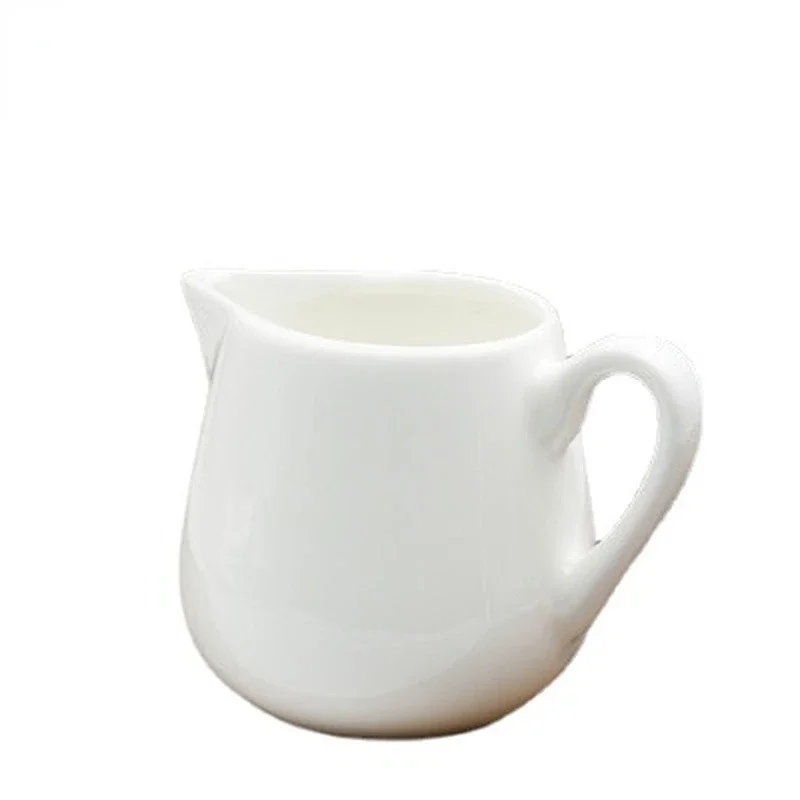 European Afternoon Tea Cafe Coffeeware Ceramic Milk Jug Barista Coffee Maker Tools Pitcher Cup Cafeteira Espumador De Leche