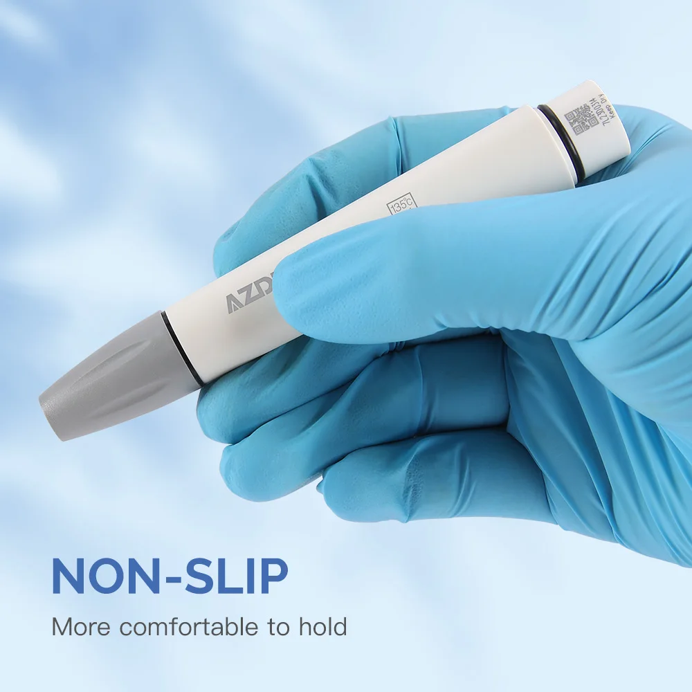 AZDENT New Dental LED Light Ultrasonic Piezo Scaler Handpiece Fit For SATELEC DTE 135℃ High Temperature Sterilization