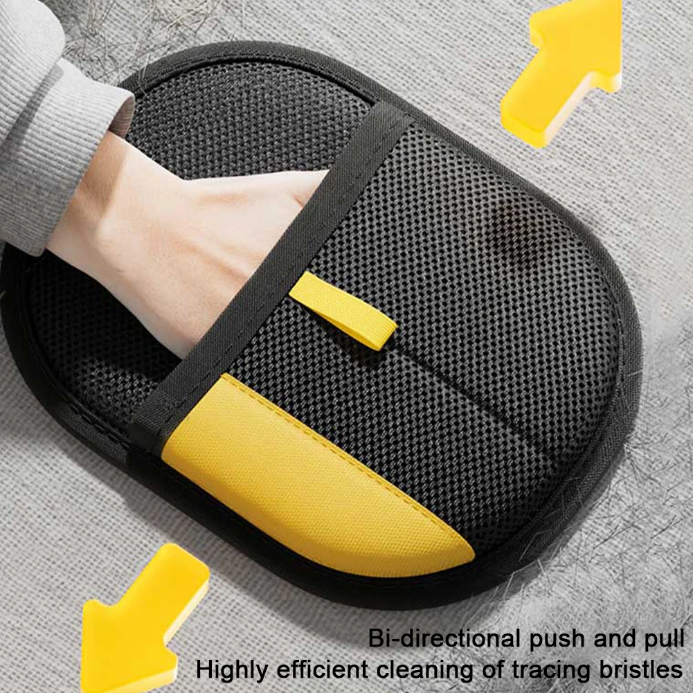 1/2/3Pcs Electrostatic Gloves Multi-Function Pet Hair Remover Glove Anti Static Hair Removal Glove for Couch Furniture Carpet