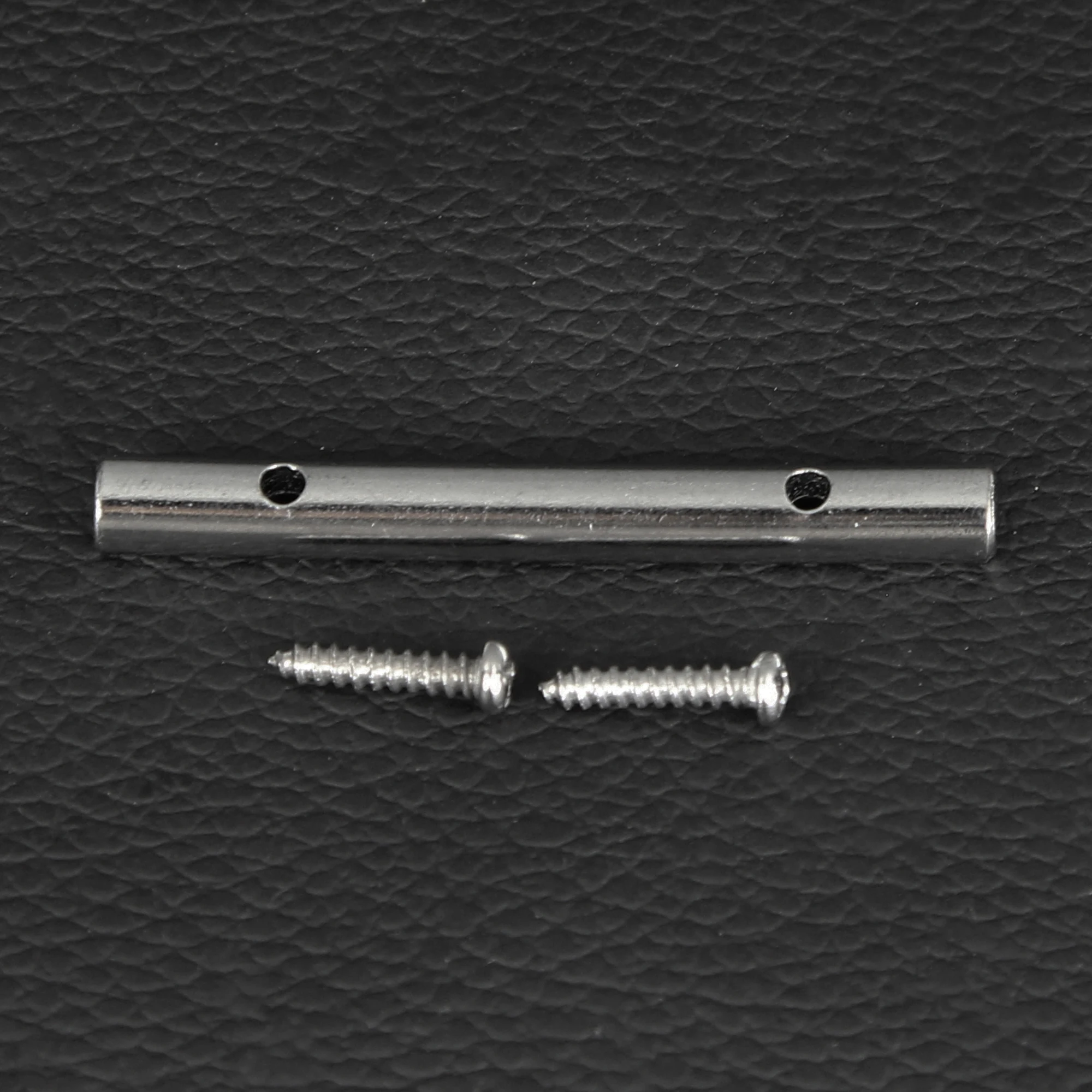 FLEOR Guitar String Retainer Bar 49mm Tree Guide with Mounting Screws Metal Electric Guitar Parts Accessories-Chrome