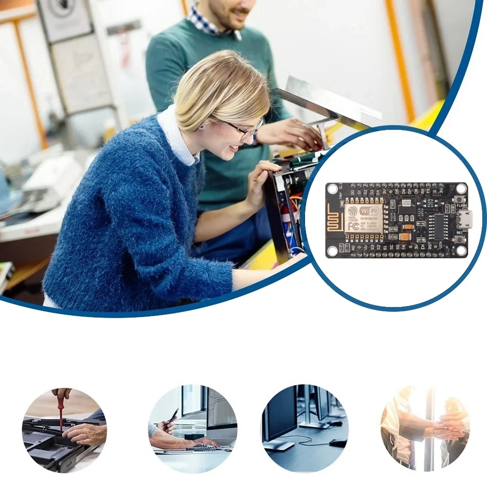 وحدة لاسلكية NodeMcu Lua WIFI V3 وحدة IOT لوحة تطوير الإنترنت ESP8266 المنفذ التسلسلي لـ
