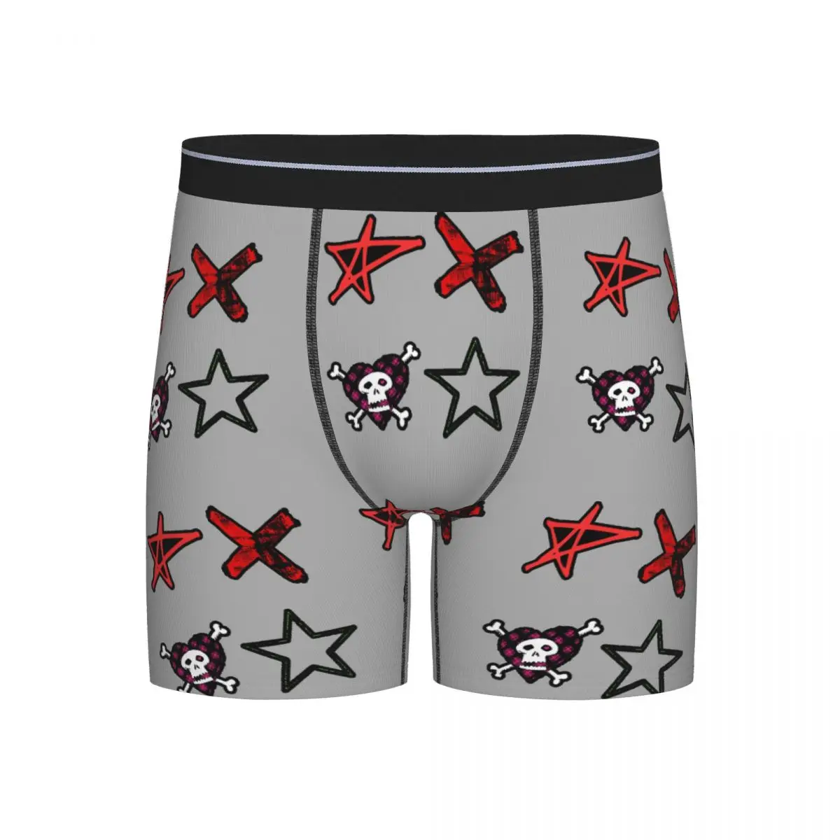 

Long Boxer Underpants Shorts Avril Lavigne Star Panties Men's Soft Underwear for Homme Man Boyfriend Gift