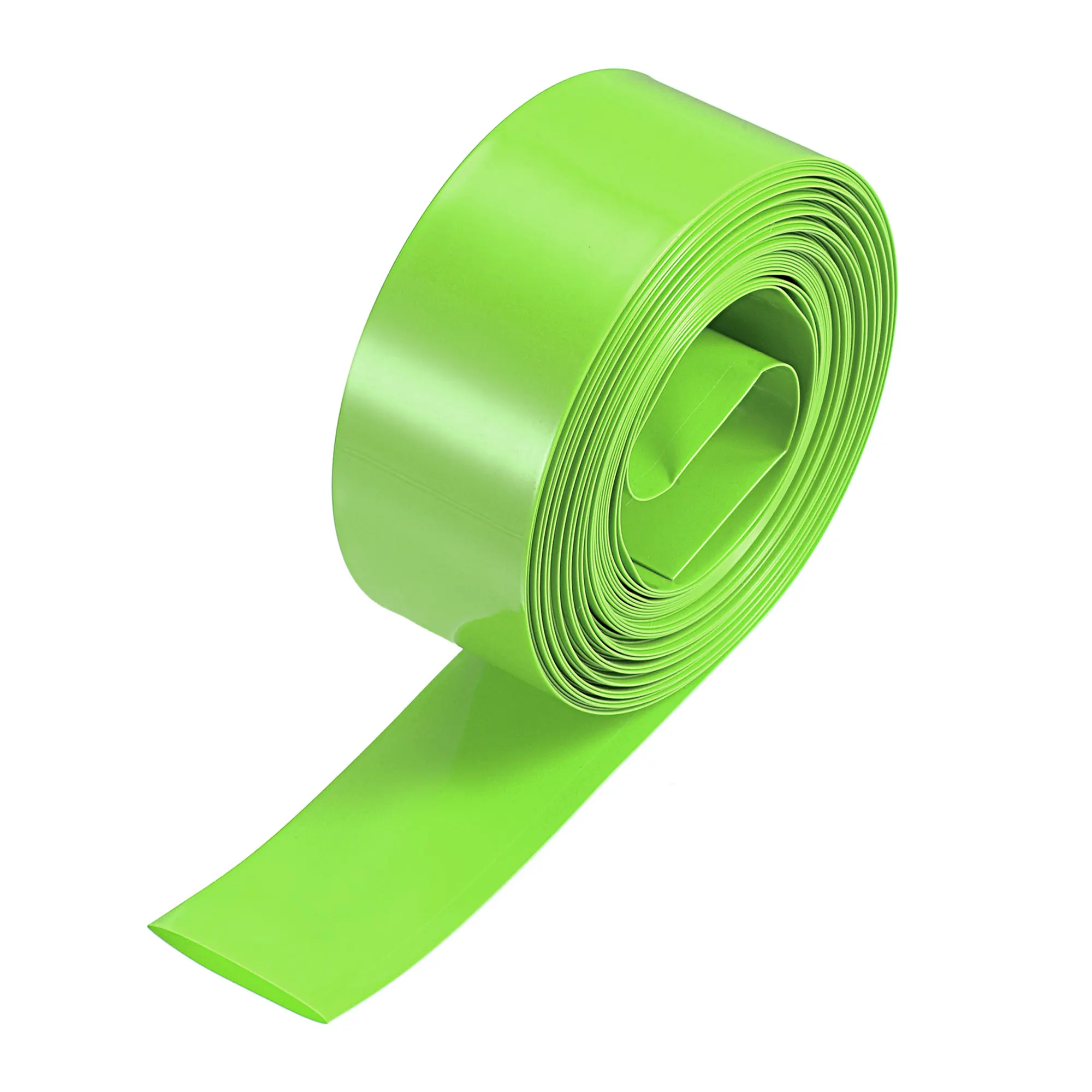 Paquete de Tubo termorretráctil de PVC con batería de litio 18650 de 6 metros, funda de Cable de envoltura de película aislada de 23mm de ancho, transparente/azul/negro/verde claro