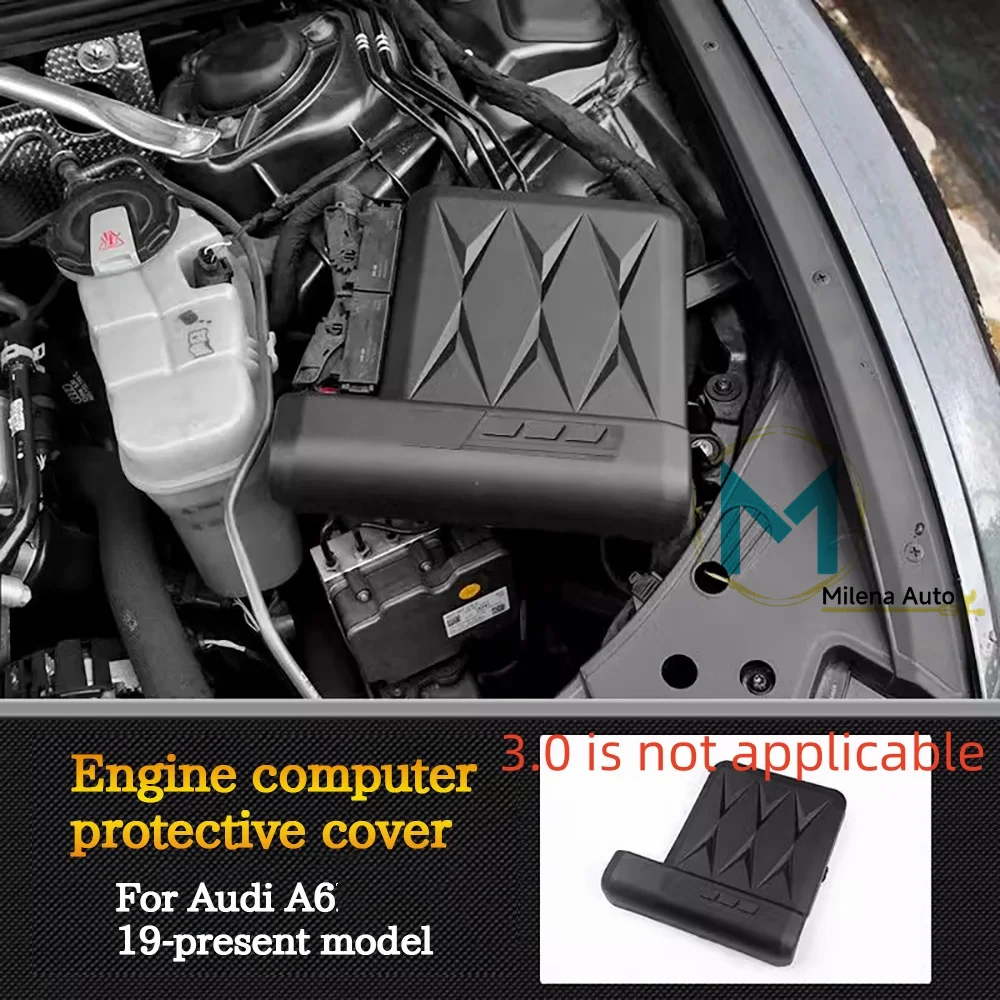 For Audi A6C8 A4B9 Q5FY Engine Cover Computer Dust Shield Cover Retrofit Upgrade Accessories