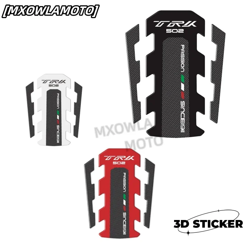 3D Motorcycle Accessories 3M Sticker Fuel Tank Sticker Fishbone Protective Decals For  TRK 502 2017 2018