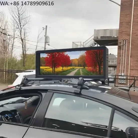 Custom Waterproof LED DisplayCar Advertising Display IP65 High Resolution Screen