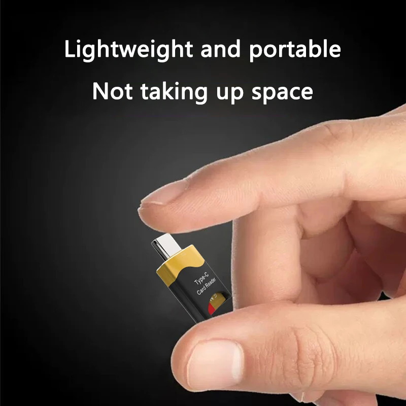 OTG Type C To Micro-SD TF Adapter Cardreader High Speed Card Reader Smart Memory Card Reader For Huawei Samsung Laptop