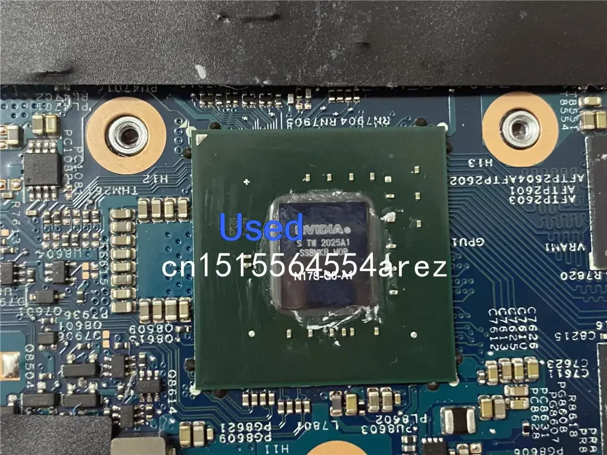 Used G9T8F For Dell Latitude 3410 3510 Laptop Motherboard I7-10510U Graphic Display Card N17S-G0-A1 0G9T8F