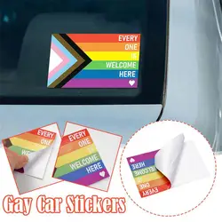 Everyone Is Welcome Here Sticker LGBT Equality Equal Decoration Car Sticker Banner J7A6