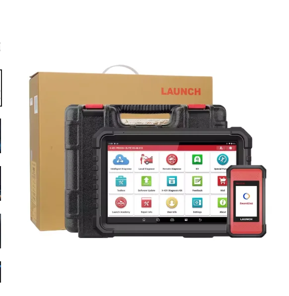 Newest Vehicle Diagnostic Machine LAU X431 PRO3S+ ELITE Smartlink C Topology Map ECU Coding Auto BD2 Scanner for All Cars